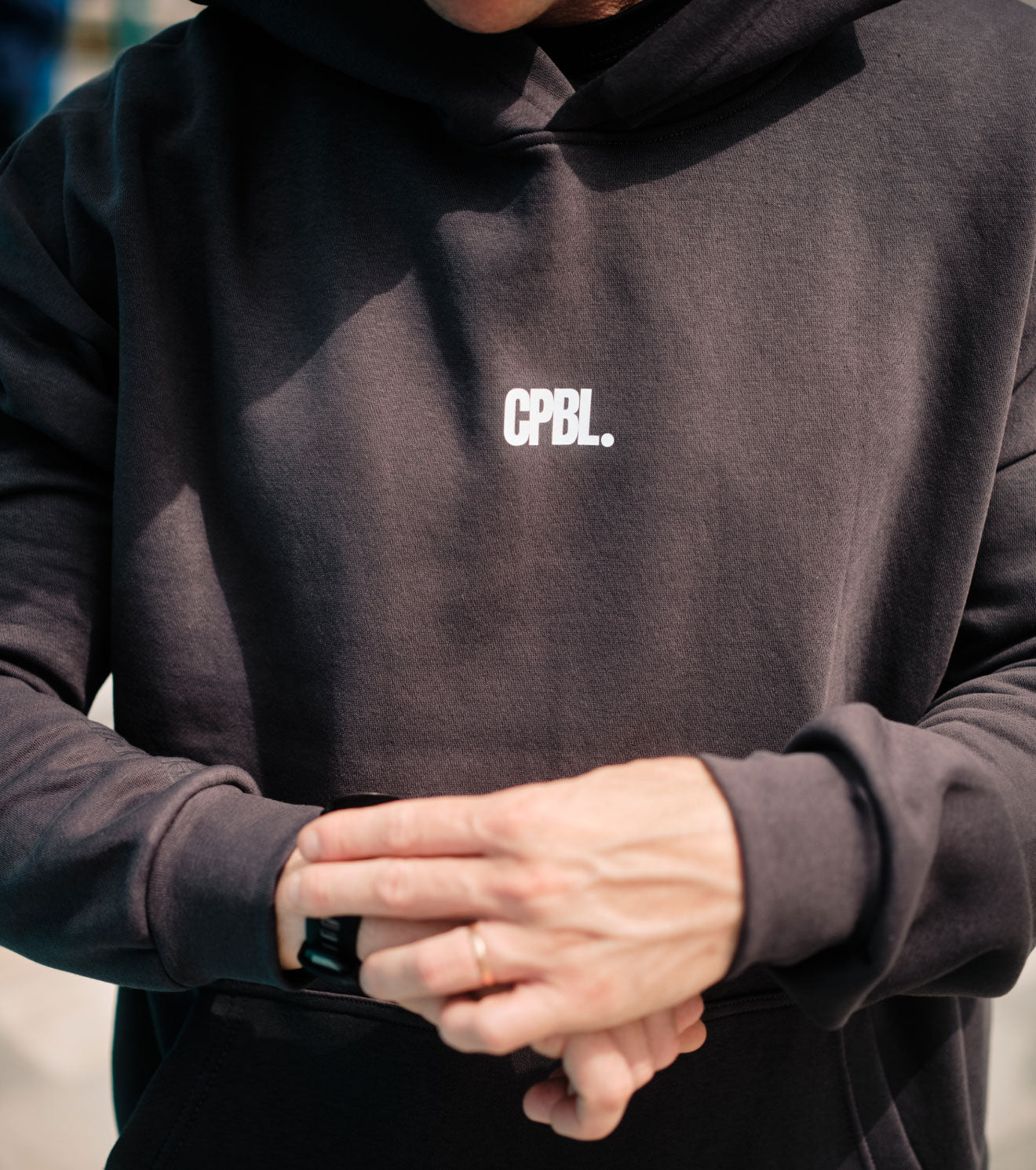 Oversized Hoodie - CHARCOAL (Unisex)