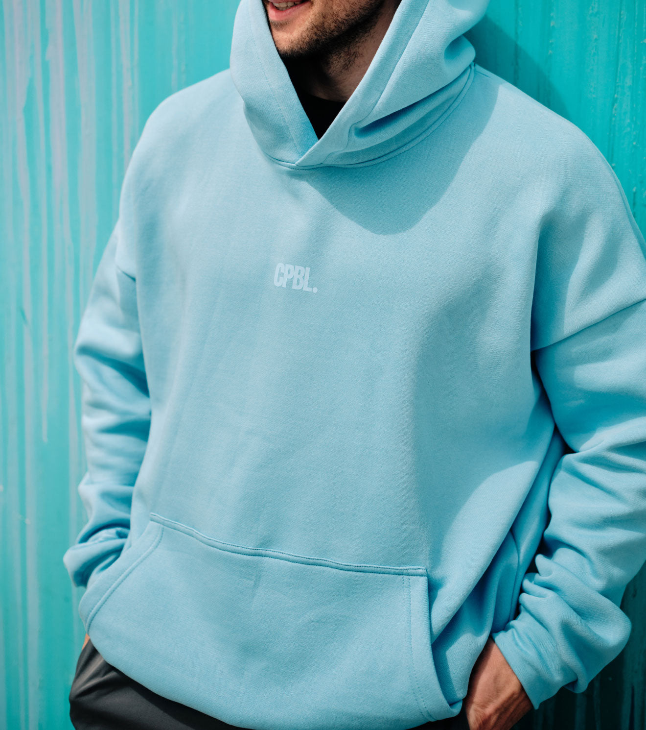 Oversized Hoodie - SKYBLUE (Unisex)